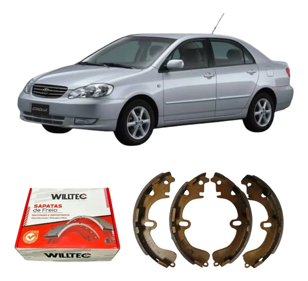 Sapata De Freio Toyota Corolla 1992 A 2002