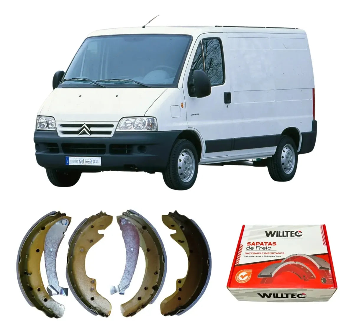Sapata De Freio Citroën Jumper 1994 Em Diante