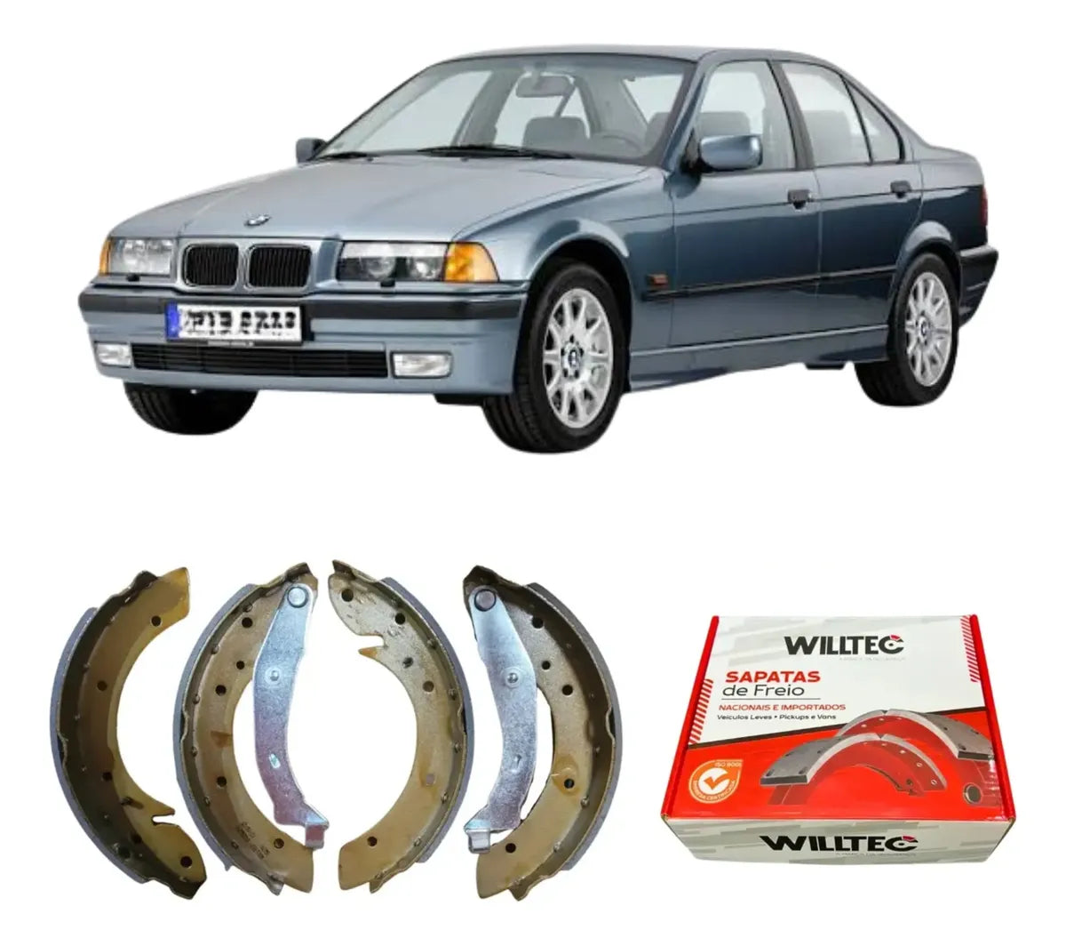 Sapata De Freio BMW 318 1990 Em Diante