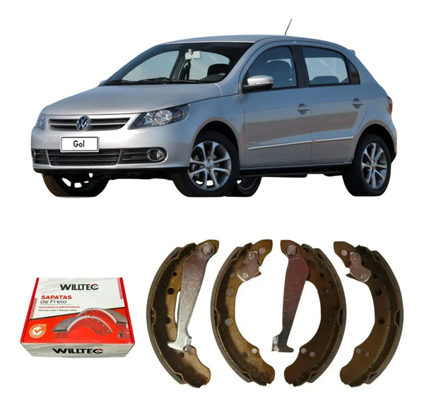 Sapata De Freio Volkswagen Gol G5 2008 Em Diante
