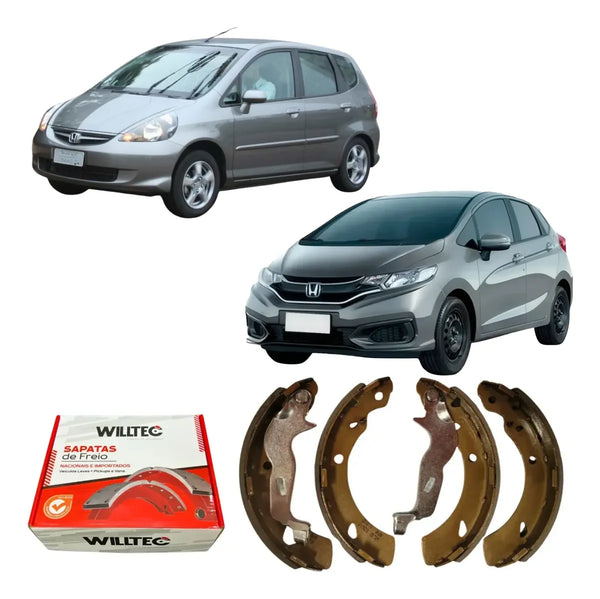 Sapata De Freio Honda Fit 2009 A 2014