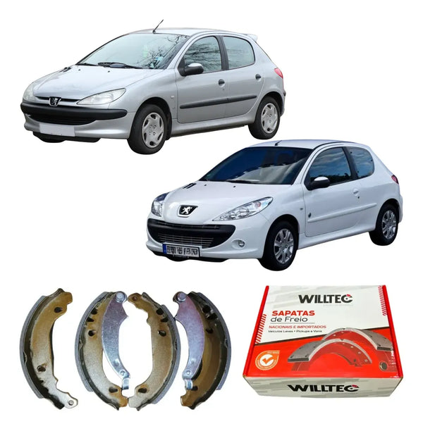 Sapata De Freio Peugeot 206 1998 Em Diante