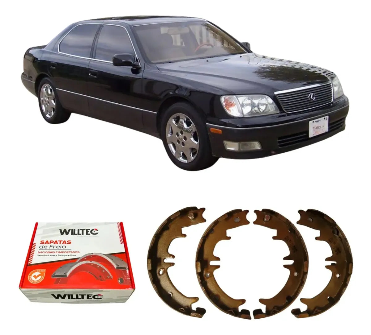 Sapata De Freio Lexus LS 1989 A 2000