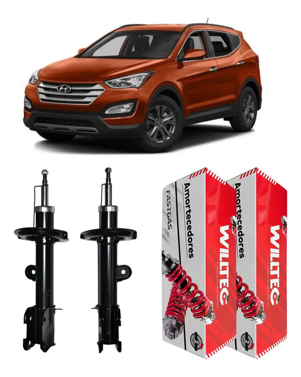 Par Amortecedor Dianteiro Hyundai Santa Fé 2014 Em Diante