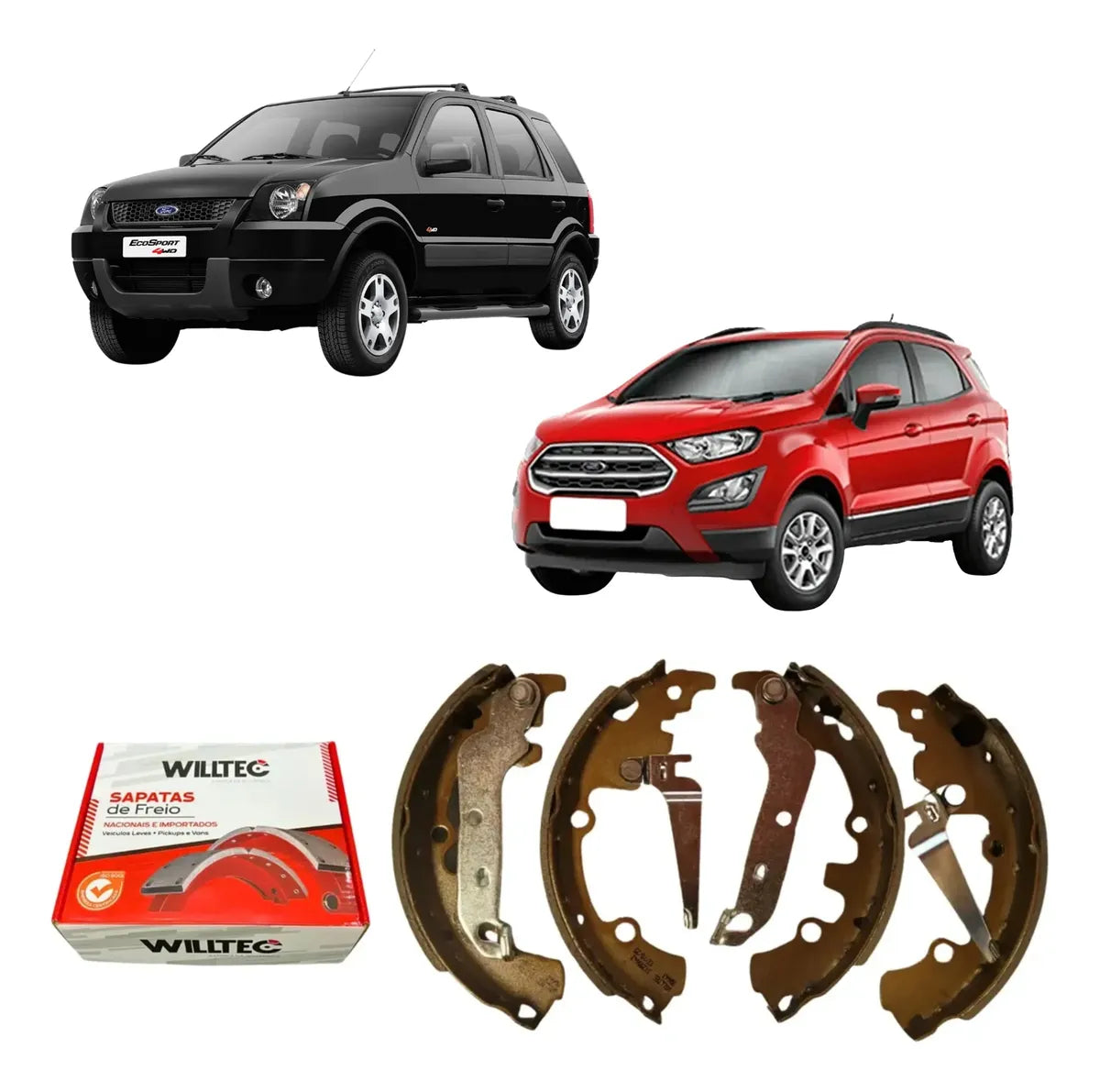 Sapata De Freio Ford Ecosport 2002 A 2012