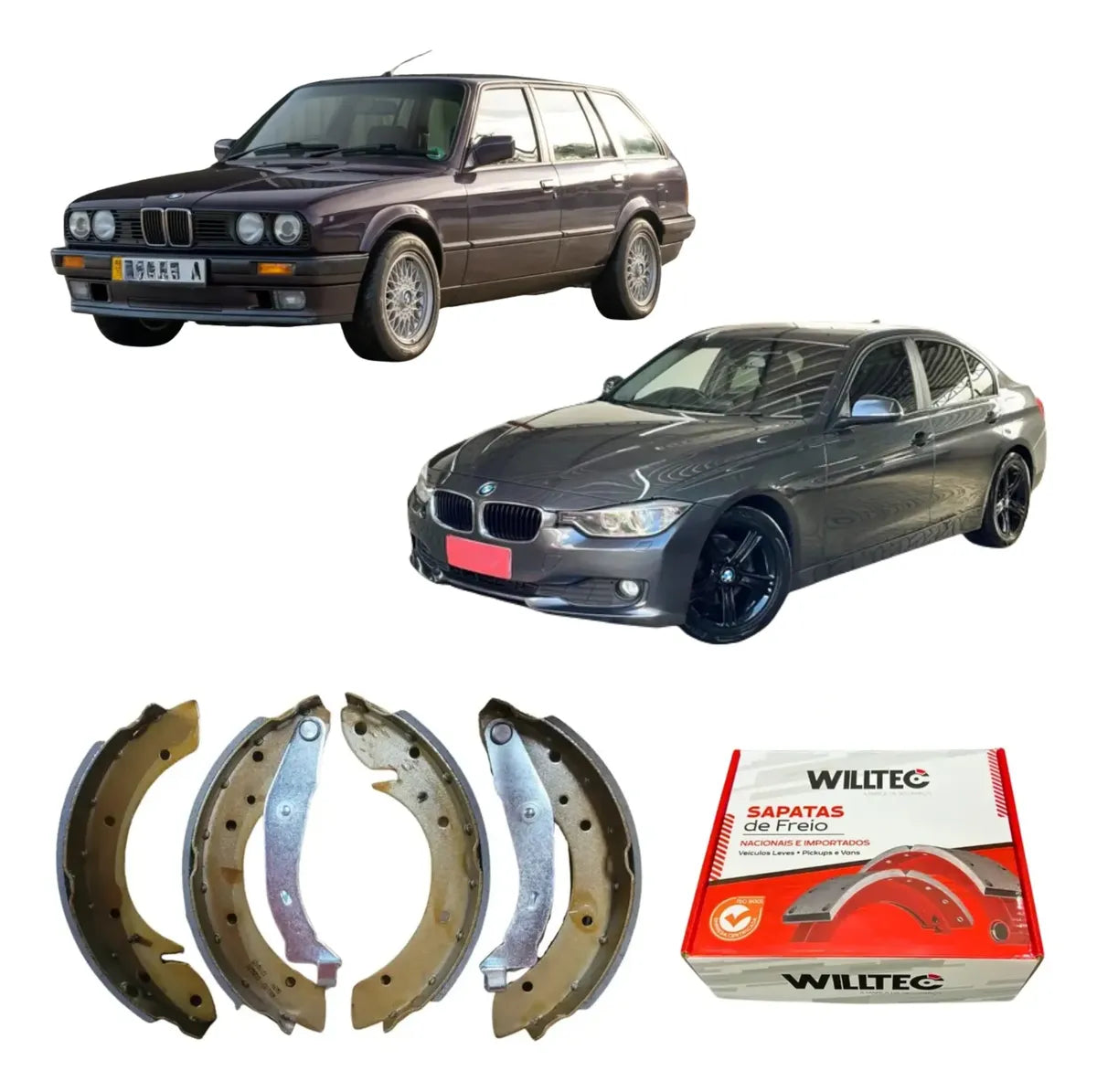 Sapata De Freio BMW 316 1990 Em Diante