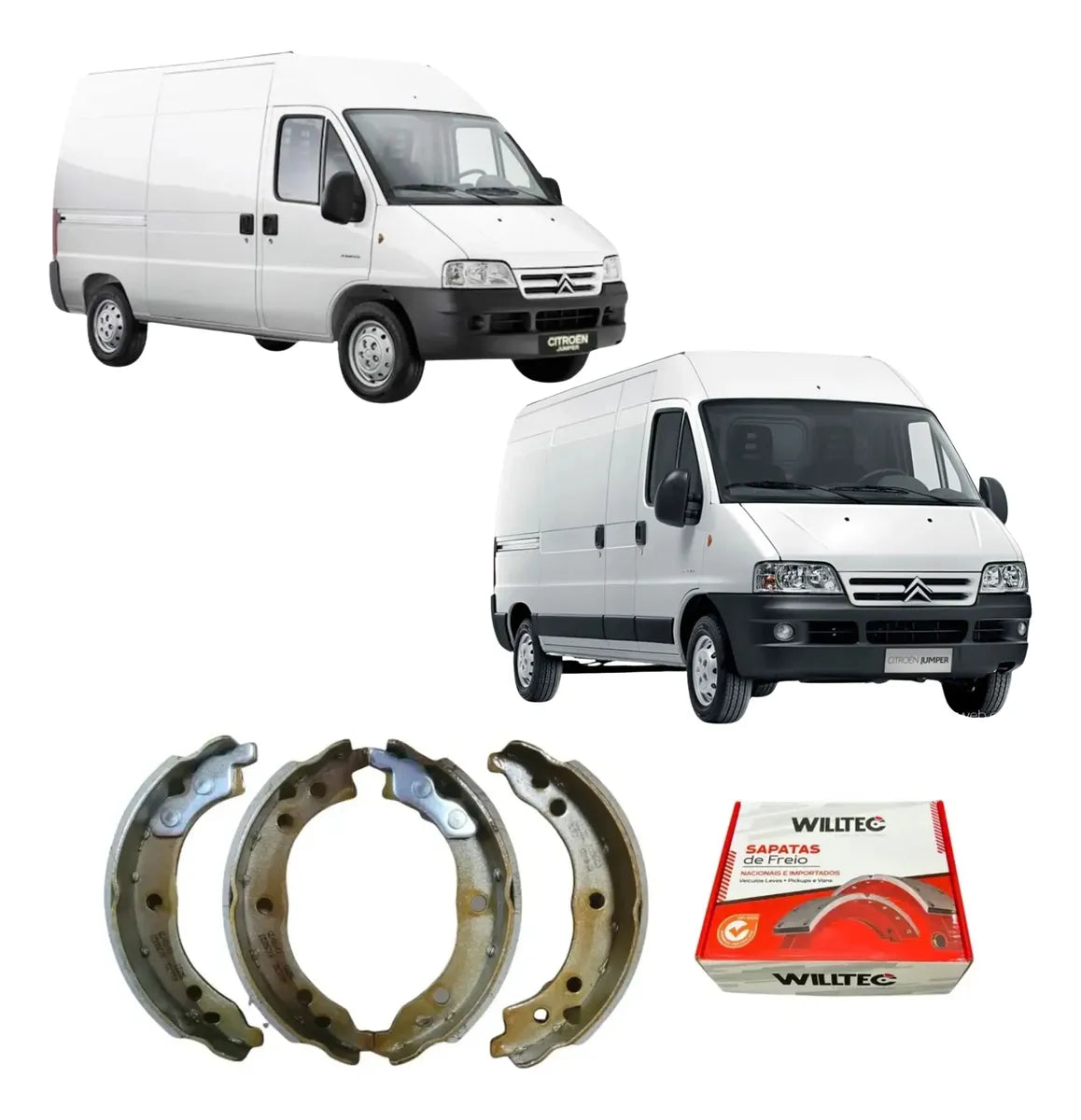 Sapata De Freio Citroën Jumper 2005 Em Diante
