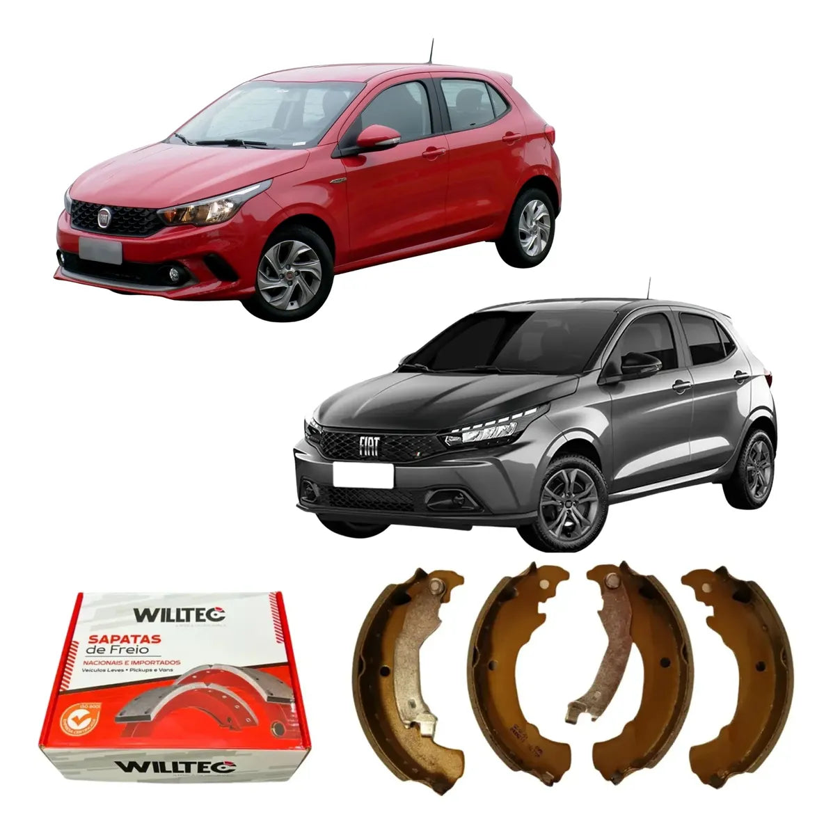 Sapata De Freio Fiat Argo 2017 Em Diante
