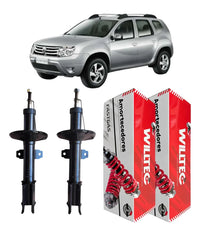 Par Amortecedor Dianteiro Renault Duster Automático 2011 Em Diante