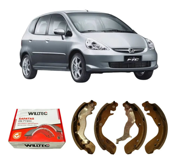 Sapata De Freio Honda Fit 2003 A 2008