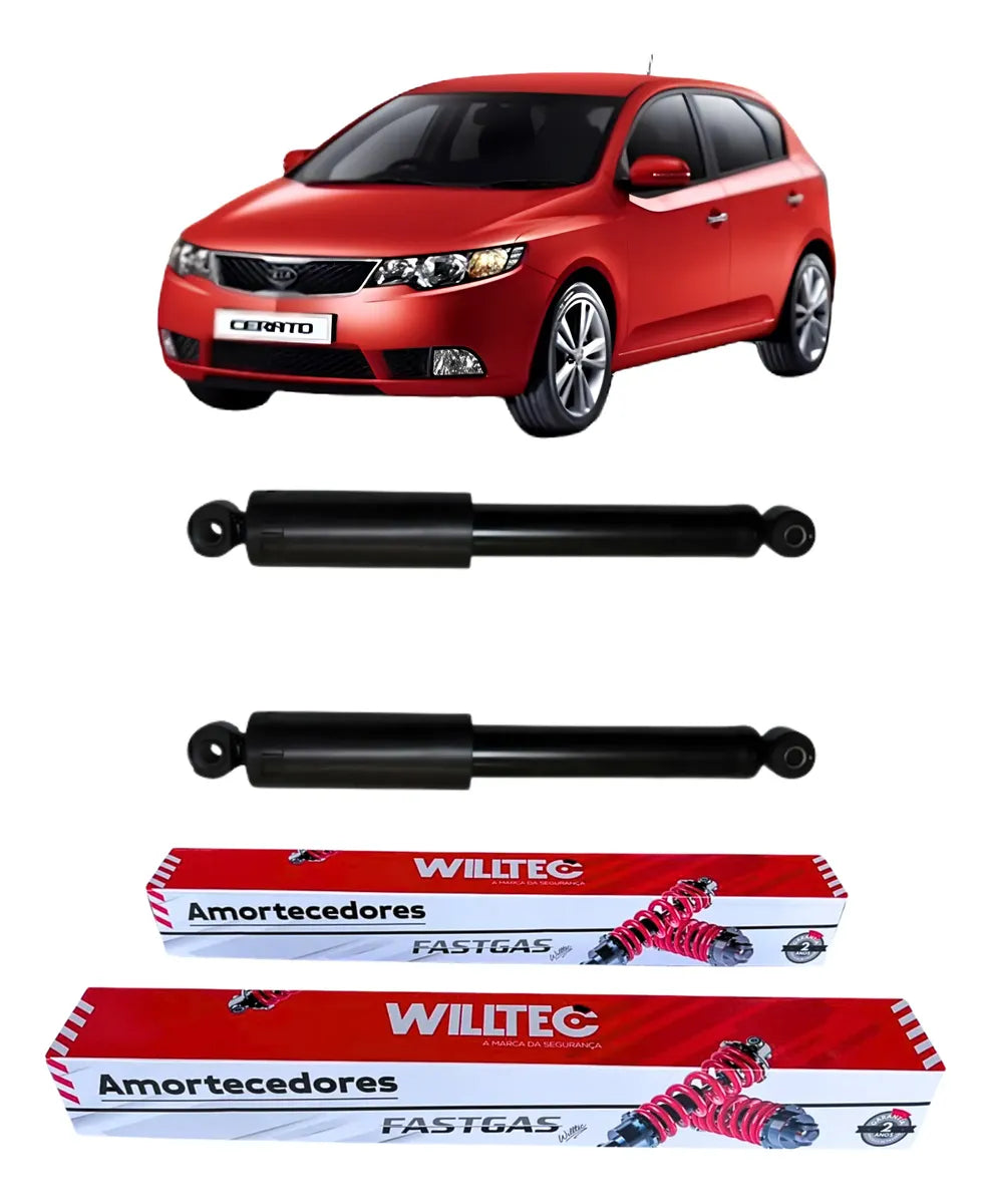Par Amortecedor Traseiro Kia Cerato 2009 A 2013