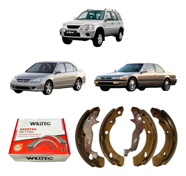 Sapata De Freio Honda Accord IV 1990 A 1993