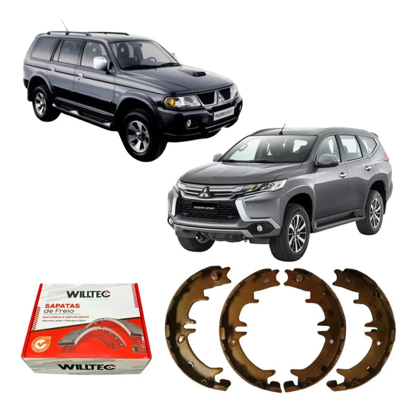 Sapata De Freio Mitsubishi Pajero Sport HPE-S HPE 4X4 4WD 2008 Em Diante
