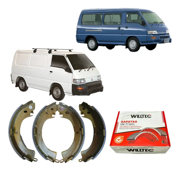 Sapata De Freio Mitsubishi L300 1986 Em Diante