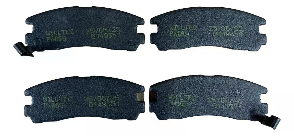 Pastilha de Freio Traseira Mitsubishi Eclipse 2.4 2001 A 2005