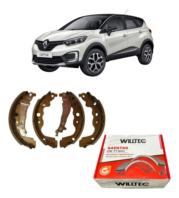 Sapata De Freio Renault Captur 1.6 16V 2.0 16V 2016 Em Diante
