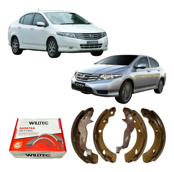 Sapata De Freio Honda City Sedan 2009 A 2014