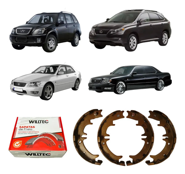 Sapata De Freio Chery Tiggo 2.0 16V 2010 Em Diante