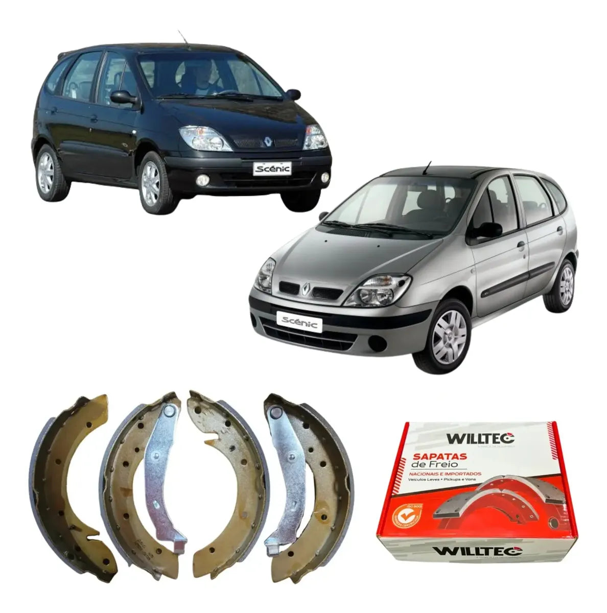 Sapata De Freio Renault Megane Scenic 1996 Em Diante