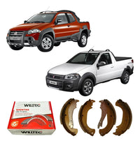 Sapata De Freio Fiat Strada 2008 Em Diante