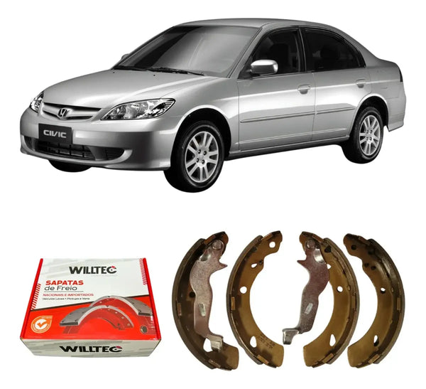 Sapata De Freio Honda Civic IV 2001 A 2005