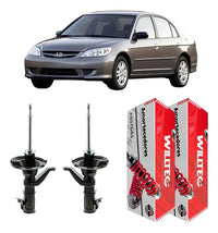 Par Amortecedor Dianteiro Honda Civic 2003 A 2005