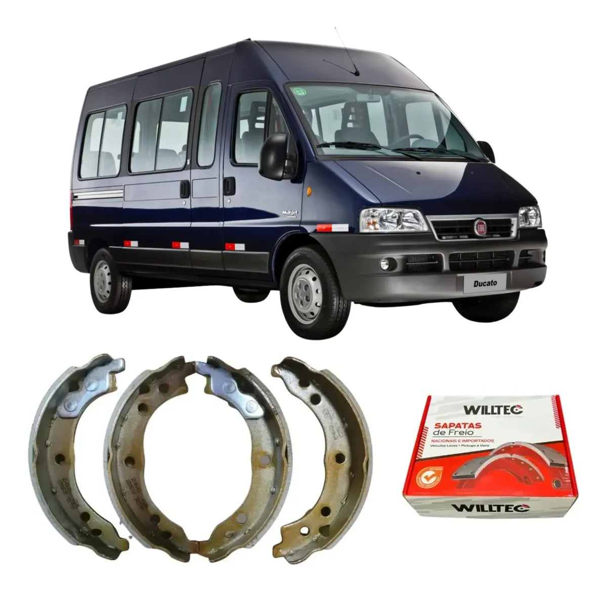 Sapata De Freio Fiat Ducato 2005 Em Diante
