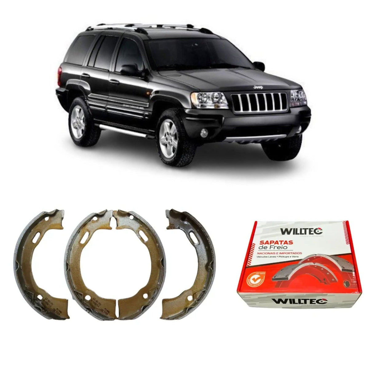 Sapata De Freio Chrysler Cherokee 1995 A 1999