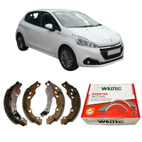 Sapata De Freio Peugeot 208 1.5 1.6 2012 Em Diante