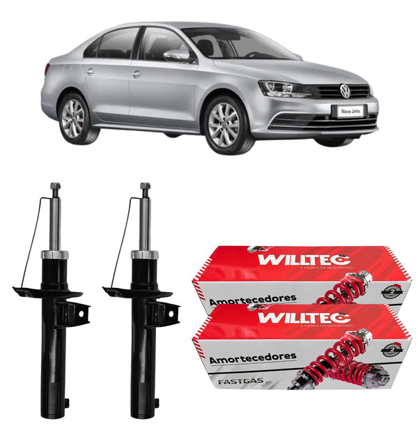 Par Amortecedor Dianteiro Vw Jetta 2005 Em Diante