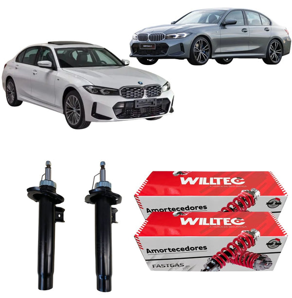 Par Amortecedor Dianteiro BMW Série 3 Sedan F30 F80 2011 Em Diante