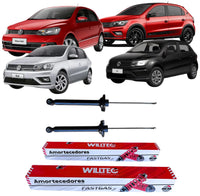 Par Amortecedor Traseiro Volkswagen Gol 2008 A 2022