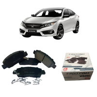 Pastilha Freio Dianteira Honda Civic G10 2017 a2023 Cerâmica