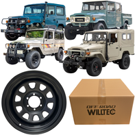 Roda Daytona Aro 17 Tala 9 Furação 6x139 Offset -25 Toyota Bandeirante