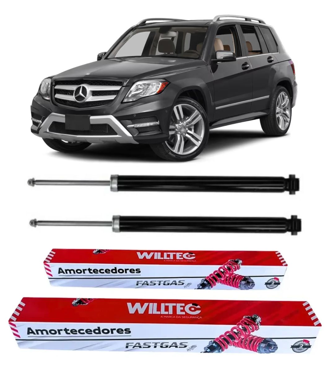 Par Amortecedor Traseiro Mercedes GLK 350 2008 A 2015