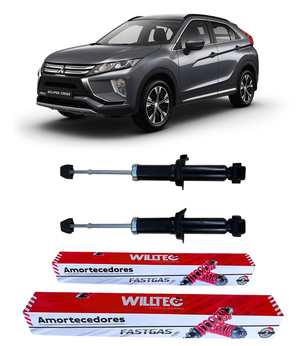 Par Amortecedor Traseiro Mitsubishi Eclipse Cross 2018 Em Diante