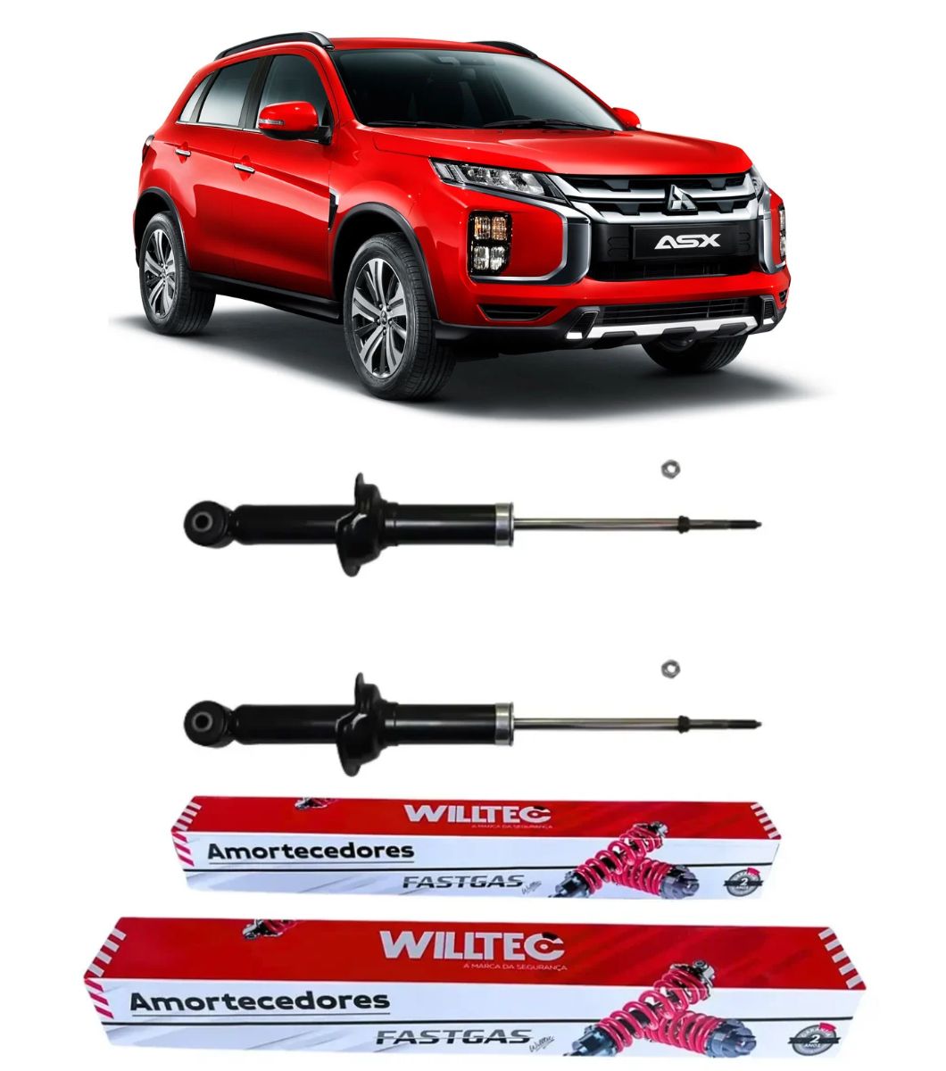 Par Amortecedor Traseiro Mitsubishi ASX 2011 Em Diante