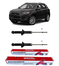 Par Amortecedor Traseiro Mitsubishi Outlander 2007 A 2013