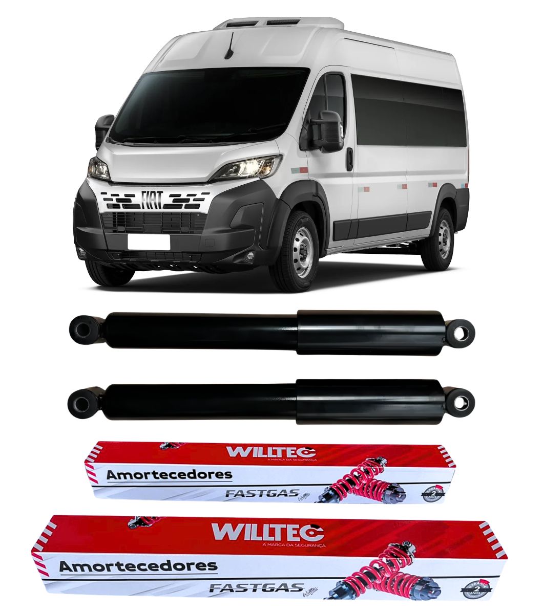 Par Amortecedor Traseiro Fiat Ducato 1997 A 2016