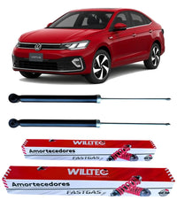 Par Amortecedor Traseiro Volkswagen Virtus 2018 A 2023