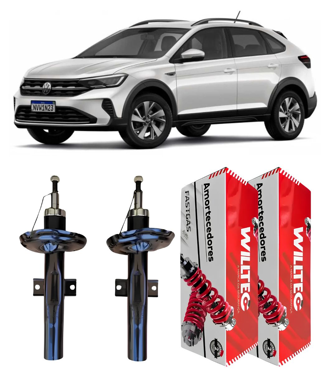 Par Amortecedor Dianteiro Volkswagen Nivus 2021 Em Diante