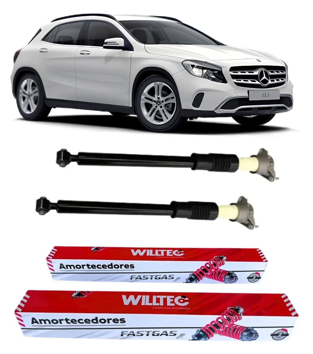 Par Amortecedor Traseiro Mercedes GLA 200 2013 A 2018
