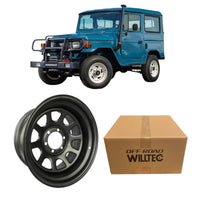 Roda Daytona Black Aro 16 Tala 8 Furação 6x139.7 Offset-30 Toyota Bandeirantes