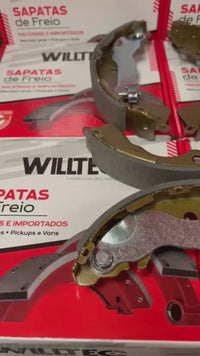 Sapata De Freio Traseiro Hyundai Hb20 Hb20s 2012 A 2019